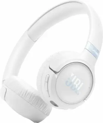 Kufje JBL Tune 680NC, wireless over-ear, ANC, Bluetooth 6.0, deri 76 orë, të bardha