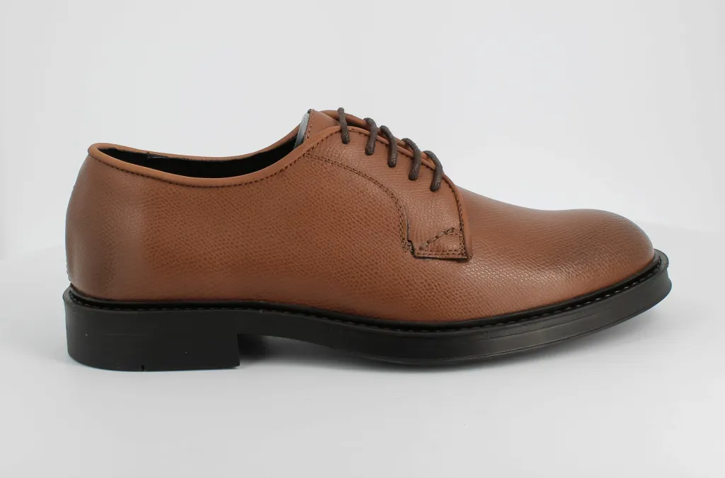 Këpucë elegante për meshkuj Solid, të kafta - 3