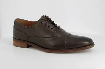 Këpucë elegante për meshkuj Solid, të kafta - 2