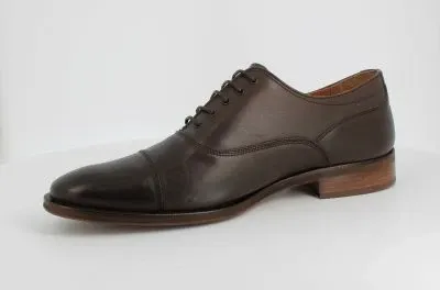 Këpucë elegante për meshkuj Solid, të kafta - 4