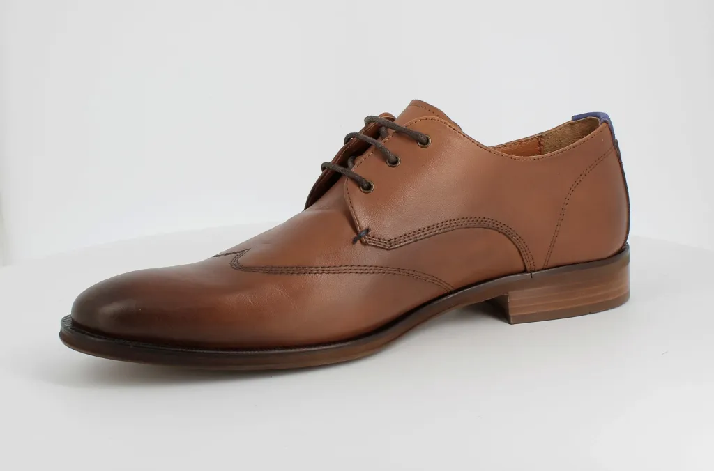 Këpucë elegante për meshkuj Solid, të kafta - 4