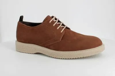 Këpucë elegante për meshkuj Solid, të kafta - 3