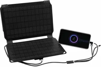 Karikues solar SANDBERG 420-70 21W 2x USB-A, i zi, me 4 karabina
