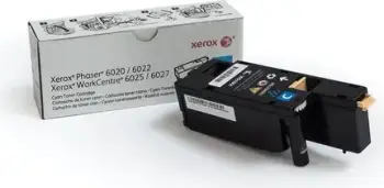 Toner XEROX 106R02760 1,000 faqe për Phaser 6020/6022 & WorkCentre 6025/6027, cian