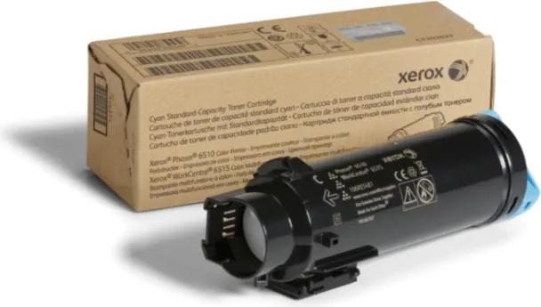 Toner XEROX 106R03481, standard capacity, 1,000 faqe, për Phaser 6510/WorkCentre 6515, cian - 1