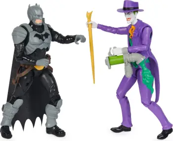 Set lodër për fëmijë DC Adventures Batman vs The Joker 30cm