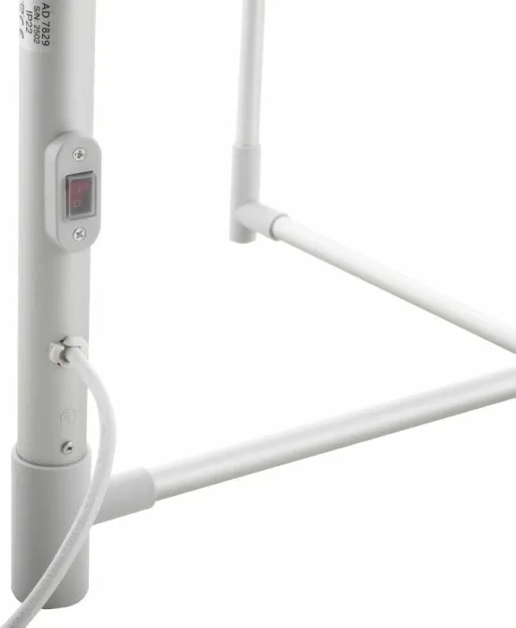 Stendë elektrike tharëse rrobash ADLER AD7829 300W, e palosshme, IP22, argjend/bardhë - 4