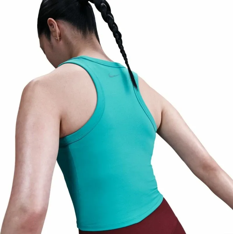 Maicë crop për femra Nike, e gjelbër - 2