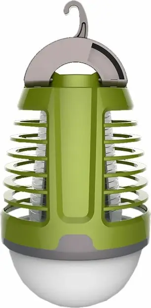 Llambë kampingu me eliminues insektesh BECOOL BC23IV03 5W, 1800mAh, USB/bateri, IPX4, e gjelbër