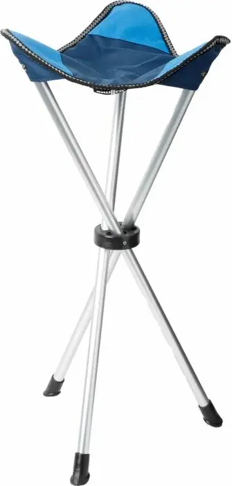 Stol kampingu BRUNNER Big Fjord 0404103N.C30, palosës 3-këmbësh, H65 cm, max 100 kg, blu