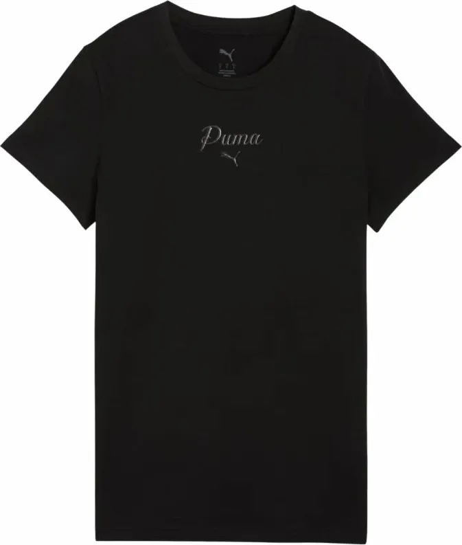 Maicë femra Puma ESS Script Tee 691760 01, e zezë - 2