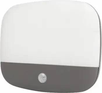 Lampë LED me sensor BECOOL BCLGD24 4000K 65 lm, bardhë/gri