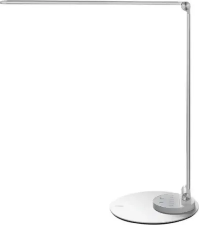 Llambë tavoline LED, TAOTRONICS TT-DL22, ultra slim, 10 W, me USB, argjend - 1