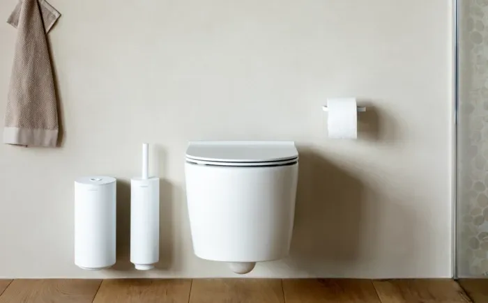 Set aksesorë banjoje Brabantia MINDSET 303708, 3 copë, i bardhë - 4