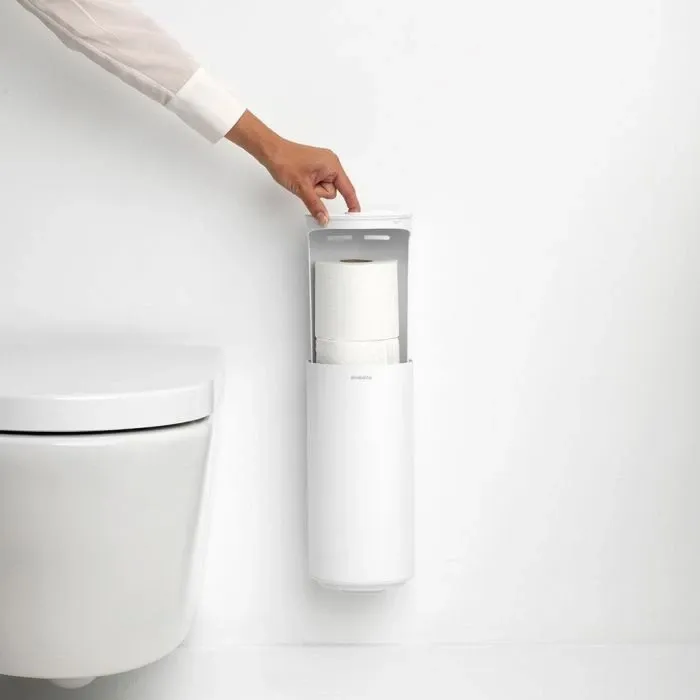 Set aksesorë banjoje Brabantia MINDSET 303708, 3 copë, i bardhë - 6