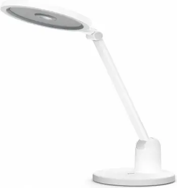 Llambë tavoline LED smart TaoTronics TT-DL1055, ndriçim i rregullueshëm, temperaturë ngjyre e rregullueshme, e bardhë