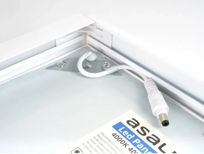 Kornizë për panel LED ASALITE ASAL0154 120x30 cm, e bardhë - 2