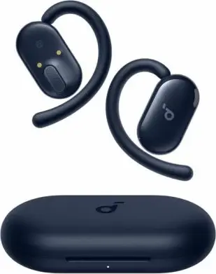 Kufje wireless open-ear Anker Soundcore V20i, Bluetooth 5.4, IP55, 36h me kuti karikimi, blu