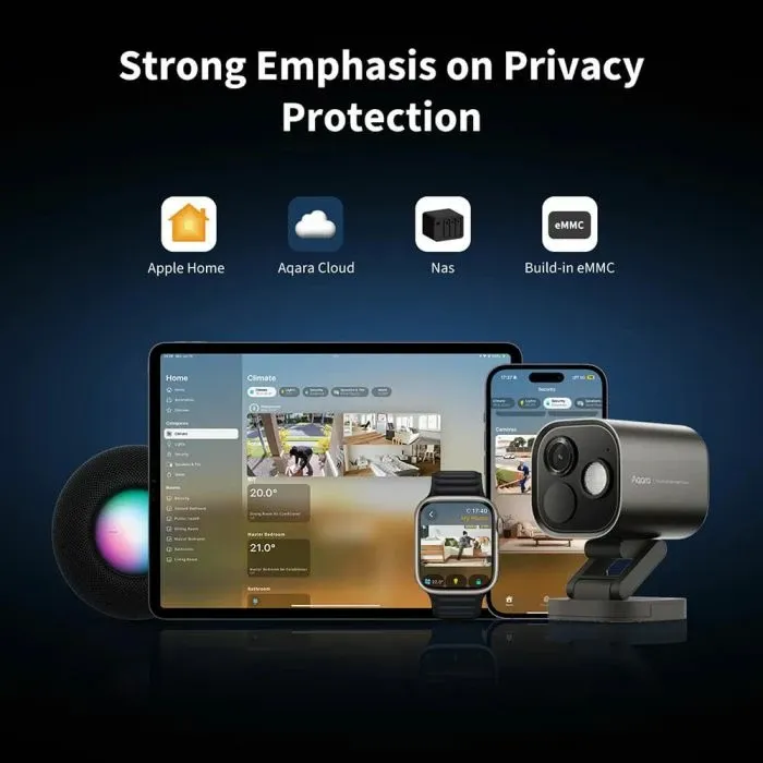 Kamerë hub AQARA G5 Pro Wi‑Fi, gri - 4