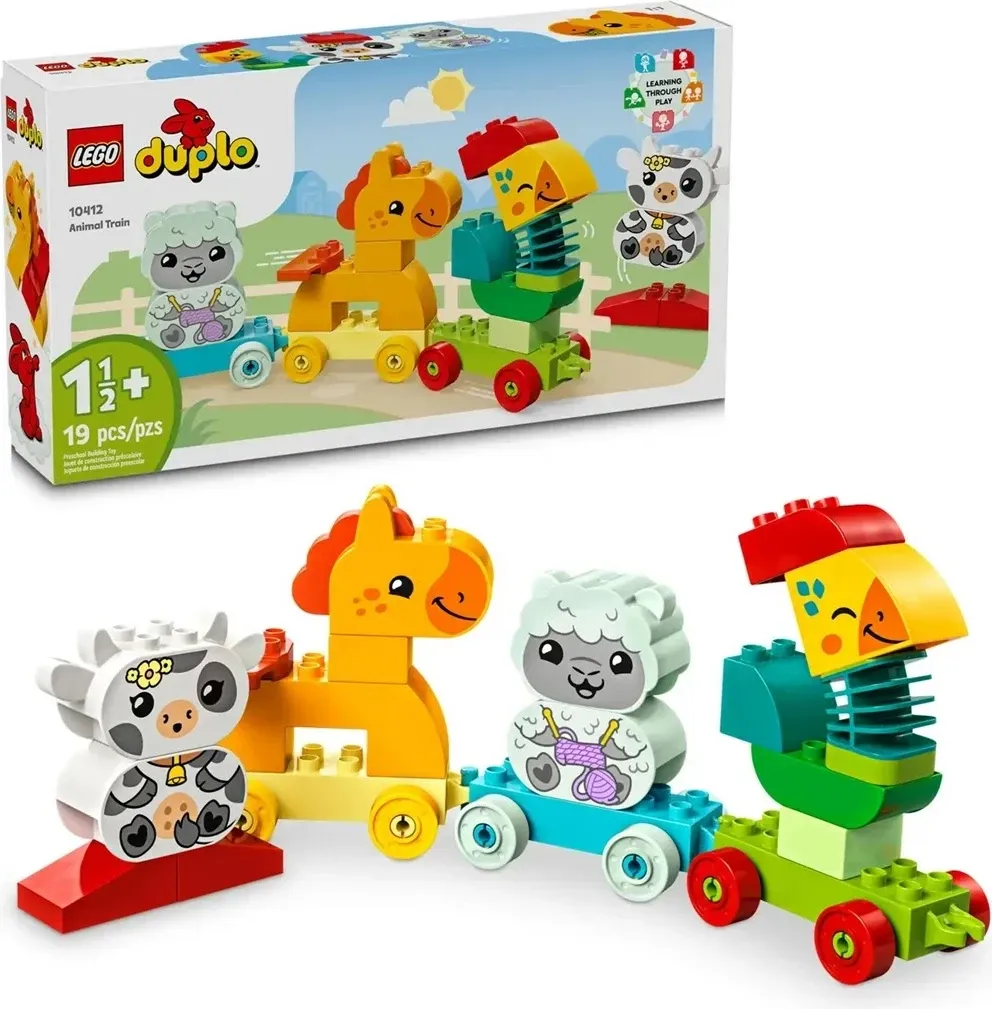 Lodra konstruktive Lego për fëmijë DUPLO Animal Train - 1