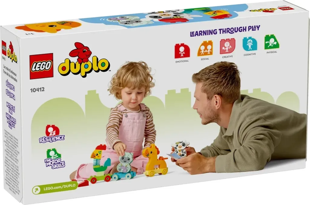 Lodra konstruktive Lego për fëmijë DUPLO Animal Train - 2