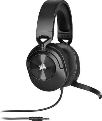 Kufje Corsair HS55 Surround Carbon, USB + Jack, të zeza