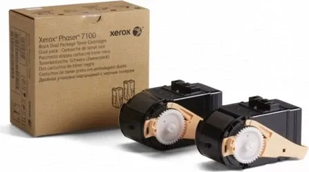 Toner Xerox 106R02612, për Phaser 7100, 10,000 faqe, e zezë, paketë dyshe - 1