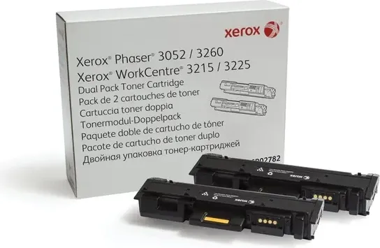 Toner XEROX 106R02782 6000 faqe (2x3000), 2 copë, e zezë - 3