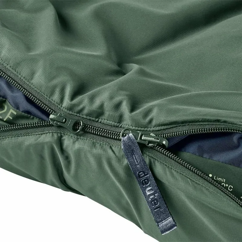 Thes gjumi Deuter Orbit 0C/32F, 185cm, ivy/ink - 2