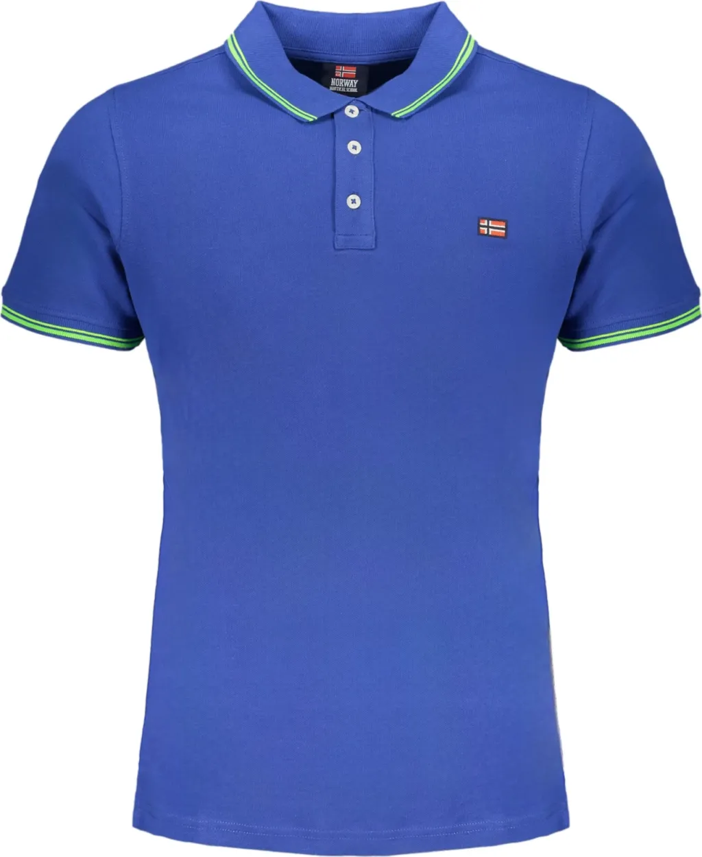 Polo shirt për meshkuj NORWAY 1963, blu - 1