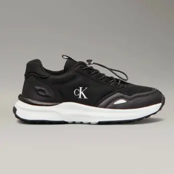 Atlete femra Calvin Klein LOW CUT LACE-UP SNEAKERS V3X9-83010-1464999, të zeza