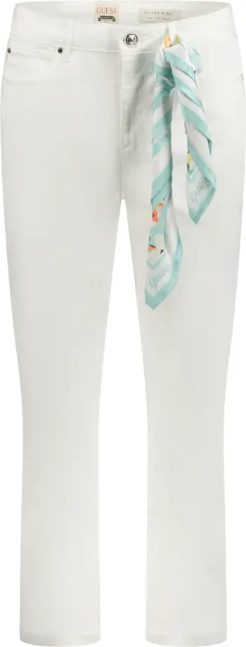Jeans GUESS JEANS skinny high femra, të bardha