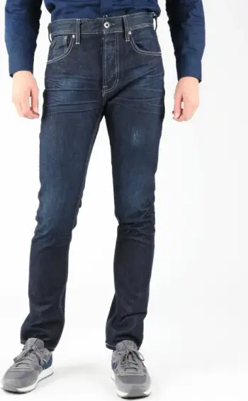 Jeans për meshkuj Guess, të kaltra