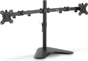 Mbajtëse tavoline për 2 monitorë VONHAUS 3005117 13-32\", VESA 75x75/100x100, e zezë