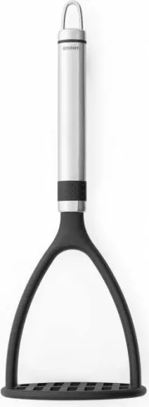 Shtypëse patatesh Brabantia Profile 250507, nylon non-stick, rezistente 220°C, e zezë/inoks - 1
