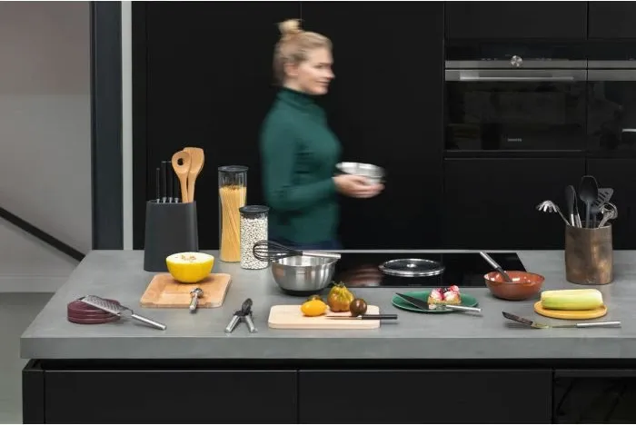 Shtypëse patatesh Brabantia Profile 250507, nylon non-stick, rezistente 220°C, e zezë/inoks - 4
