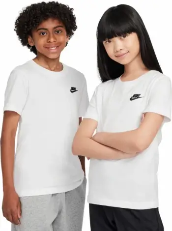 Maicë fëmijë Nike Sportswear FZ5177 100, e bardhë