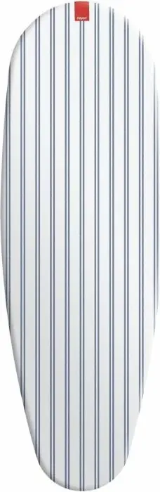 Mbulesë universale për dërrasë hekurosjeje Rayen 611206, 130x47 cm, pambuk 100%, EasyClip, me shtresë shkumë, blu/bardhë me vija