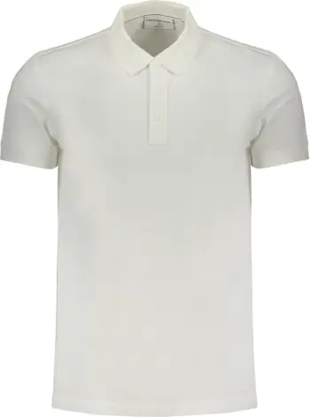Maicë polo për meshkuj Calvin Klein, e bardhë