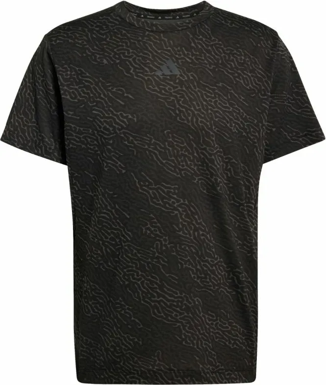 Maicë për meshkuj adidas D4T Power Aop Tee KF3097, e zezë - 2
