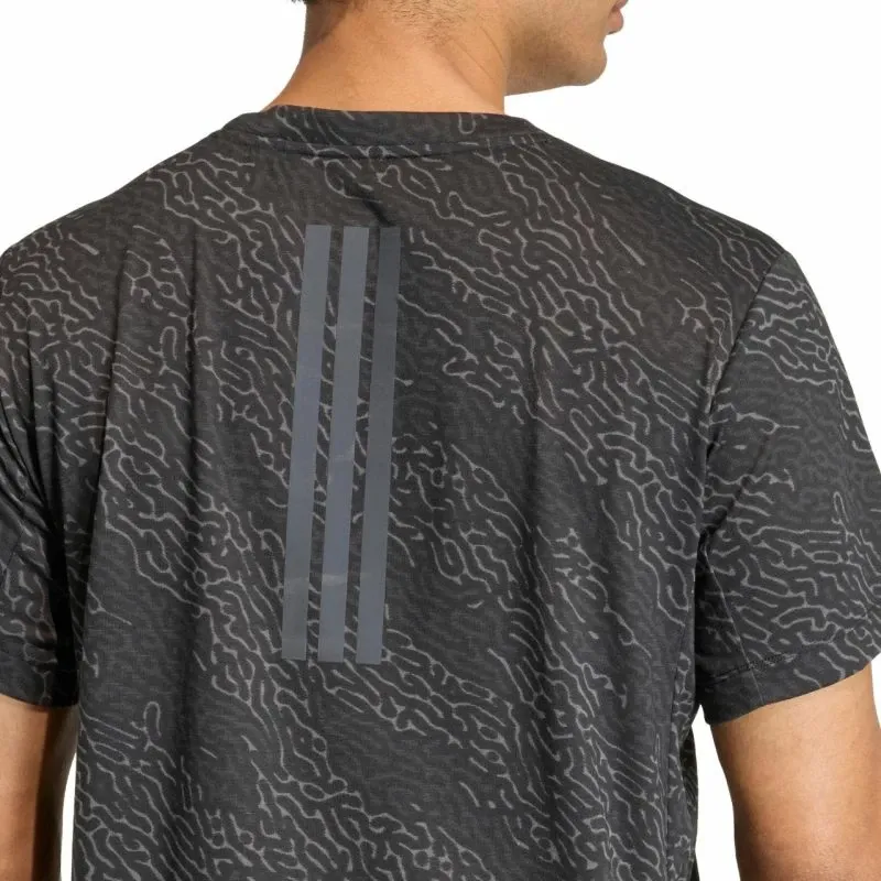Maicë për meshkuj adidas D4T Power Aop Tee KF3097, e zezë - 5