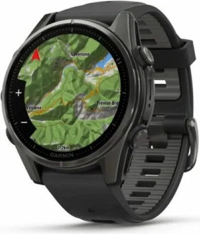 Orë inteligjente Garmin Fenix 8 Sapphire 43mm, ekran AMOLED, GPS, e zezë - 6