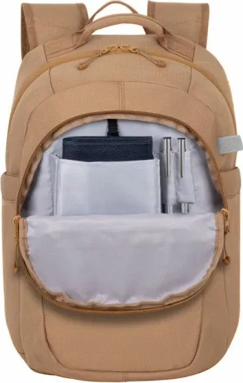Çantë shpine për laptop RIVACASE 5432, 14", 16L, bezhë - 8