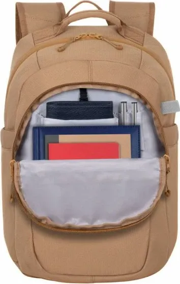 Çantë shpine për laptop RIVACASE 5432, 14", 16L, bezhë - 9
