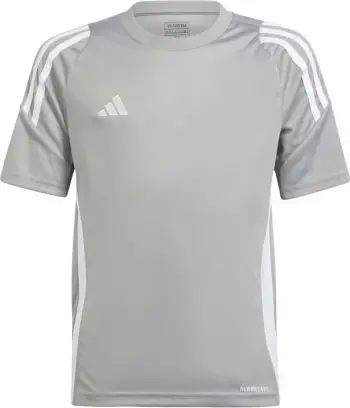 Fanellë stërvitore për fëmijë adidas, gri
