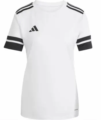 Fanellë futbolli për femra adidas, e bardhë