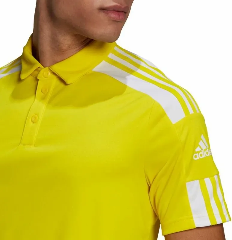 Polo për Meshkuj Adidas Squadra 21, e verdhë - 4