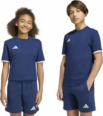 Maicë fëmijësh adidas Entrada 26 JZ6673, navy blue
