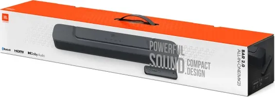 Soundbar JBL Bar 2.0 MK2 All-in-One, Bluetooth 4.2, HDMI, USB, Dolby Digital, e zezë - 4