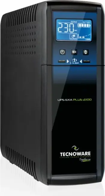 UPS Tecnoware EXA PLUS 2100 2100VA/1260W, 8x IEC C13, LCD, USB, e zezë